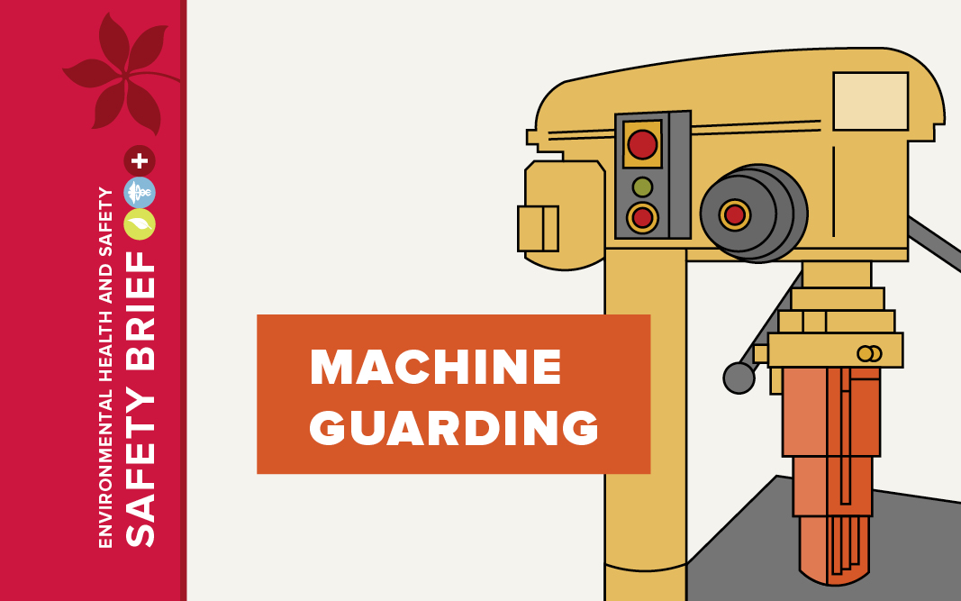 Graphic of a machine guard.