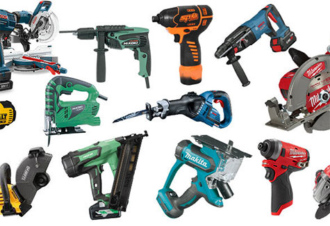 composite of several power tools