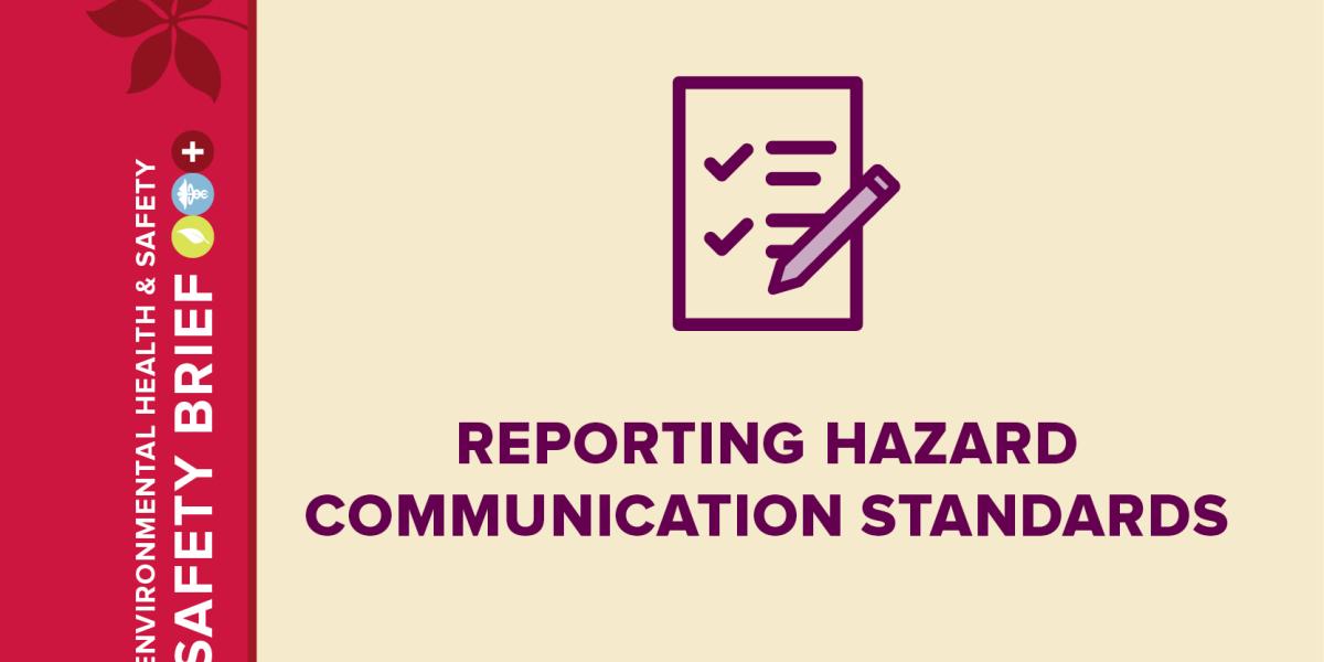All employees must be provided with effective information and training regarding hazardous chemicals in their work area prior to starting work.