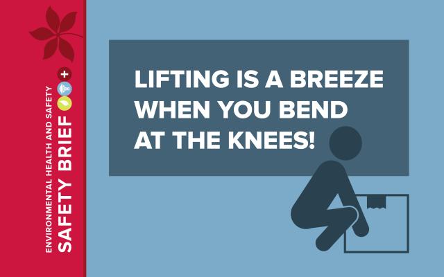 A graphic showing a person lifting.