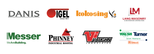 Group of sponsor logos for OSHA Safety Day 2023